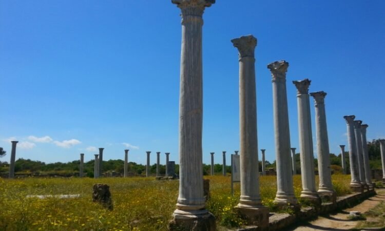 Salamis oldtid og ruinby ved Famagusta