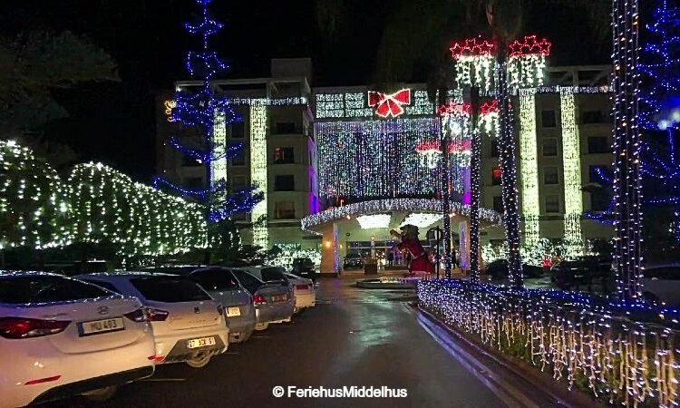 Kyrenia Nord Kypros julepyntet og strålende